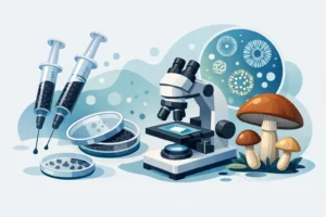 Mushroom Spore Syringes Microscopy Guide