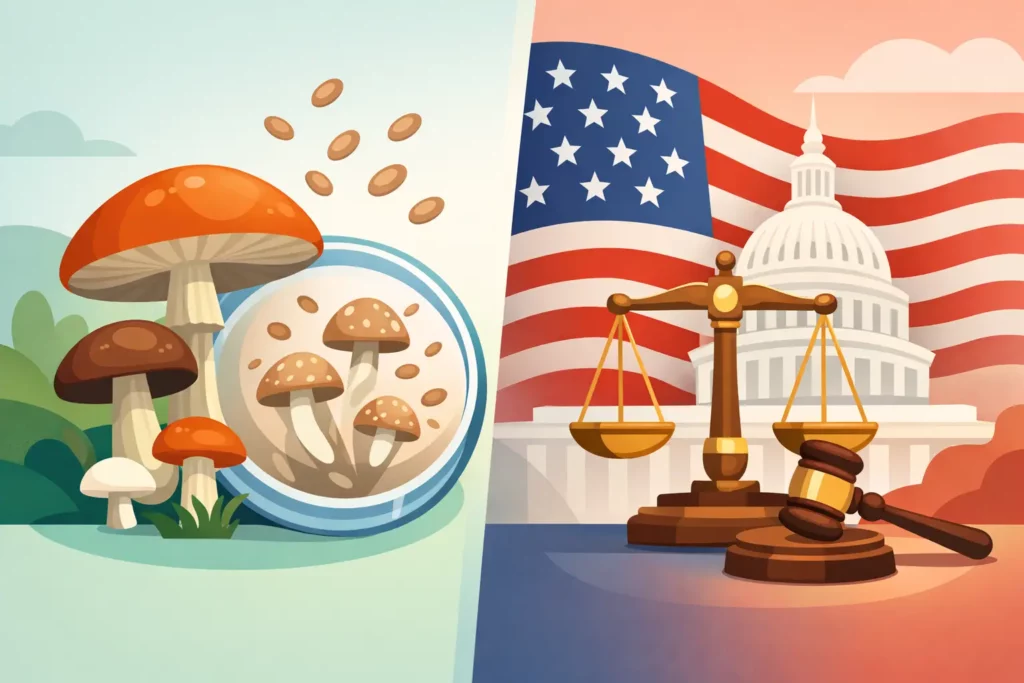 Are Mushroom Spores Legal in the US?