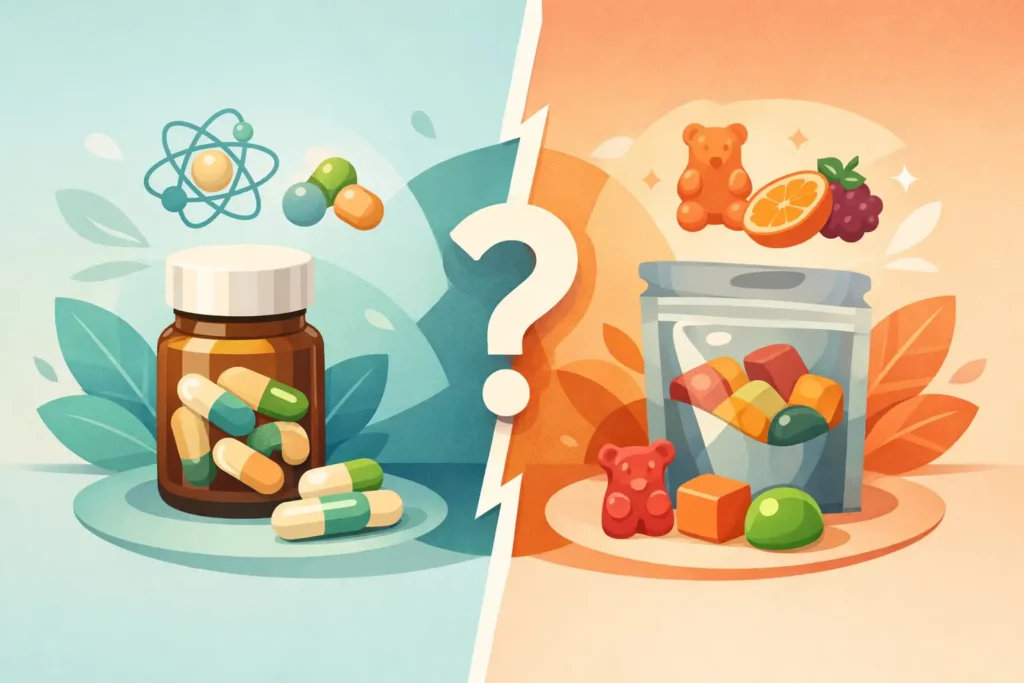 Microdose Capsules vs Gummies: Which Fits?